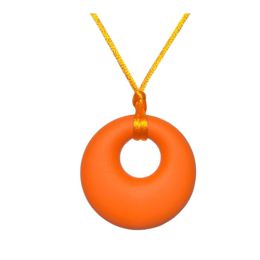 Necklace Sensory Chew – Circle Orange