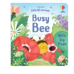 Usborne Little Lift & Look Busy Bee Board Book