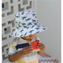Acorn Turtles Wide Brim Bucket Hat Small 50cm