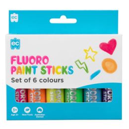 EC Paint Sticks Fluoro Set 6