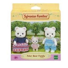 Sylvanian Polar Bear Family