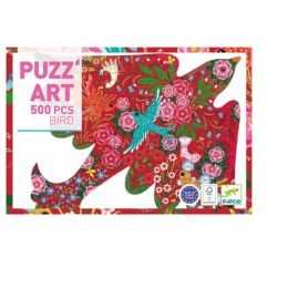 Djeco 500pc Art Puzzle Bird Shaped