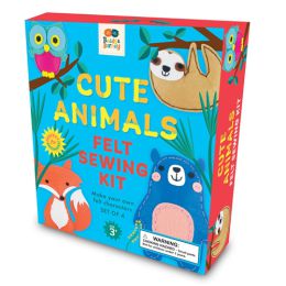 Buddy & Barney Cute Animals Felt Sewing Kit