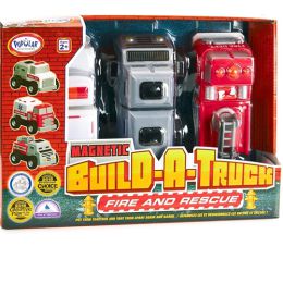 Popular Magnetic Build A Truck Fire & Rescue