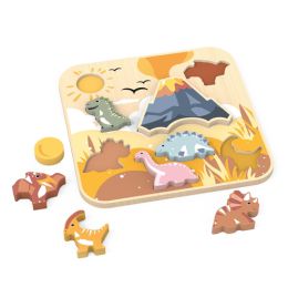 Speedy Monkey Dinosaur Chunky Puzzle