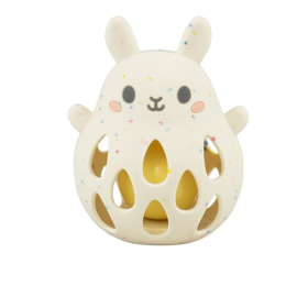 Tiger Tribe Silicone Rattle Bunny