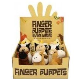 Living Nature Farm Finger Puppets Asst