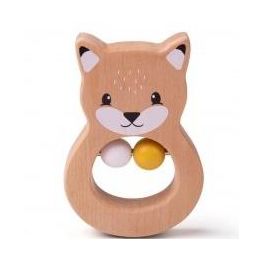 Bigjigs Wooden Fox Rattle