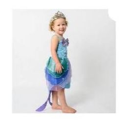 Aqua Mermaid Dress Lavender Medium