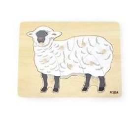 Viga Montessori Puzzle Sheep