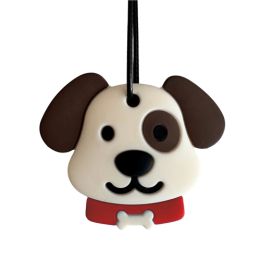 Jellystone Chewable Pendant Puppy Red