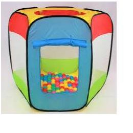 Hexagon Pop Tent With Balls