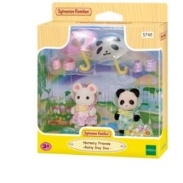 Sylvanian Nursery Friends Rainy Day Duo