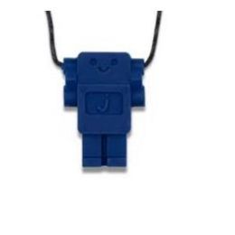 Jellystone Chewable Pendant Robot School Blue