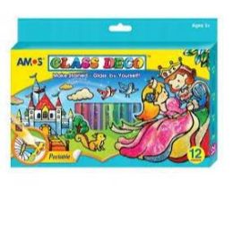 Amos Glass Deco 10.5ml 12 Colours