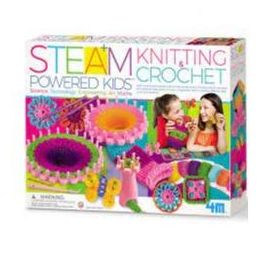 4m STEAM Powered Kids Knitting & Crochet