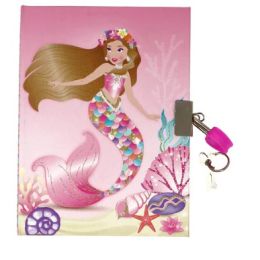 Enchanted Mermaid Lockable Notebook