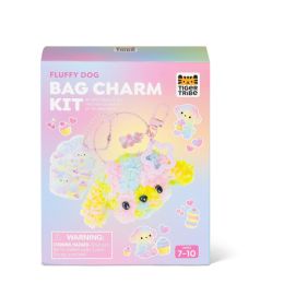 Tiger Tribe Bag Charm Kit Fluffy Dog