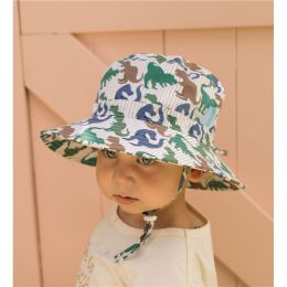 Acorn T-Rex Wide Brim Bucket Hat Medium 52cm