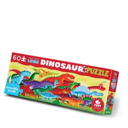 Crocodile Creek Super Duper Long Puzzle 60 pc Dino World