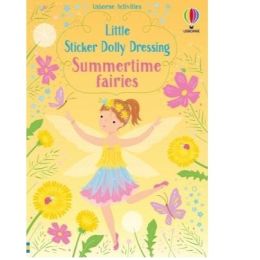 Usborne Little Sticker Dolly Dressing Summertime Fairies