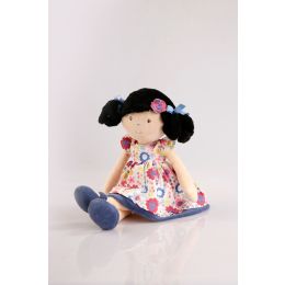 Bonikka Flower Lilac Doll Black Hair