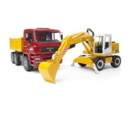 Bruder 1:16 Construction Truck W/liebher