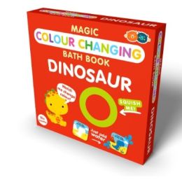 Magic Colour Changing Bath Book Dinosaur