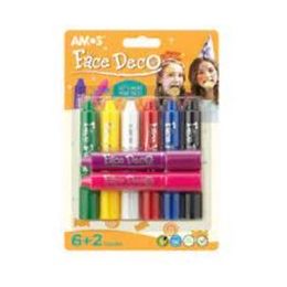 Amos Face Deco 8 Pack