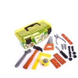 John Deere 18pc Deluxe Tool Box With Tools