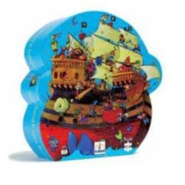 Djeco 54pc Silhouette Barbarossa Pirate