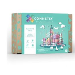 Connetix Magnetic Tiles Pastel Ball Run Pack 106pc