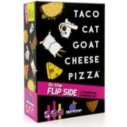 Blue Orange Taco Cat Goat Cheese Pizza On Flip Side