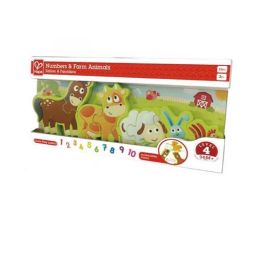 Hape Numbers & Farm Animals Puzzle