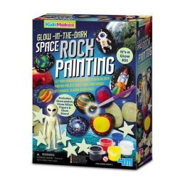 4m Glow in the Dark Space Rock Painting