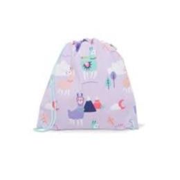 Penny Scallan Drawstring / Library Bag Loopy Llama