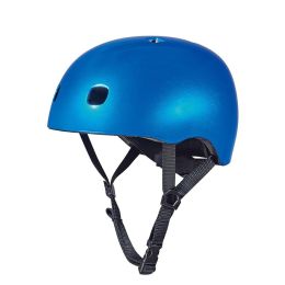 Micro Helmet Blue W/led Light Medium