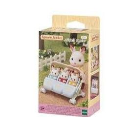 Sylvanian Triplets Stroller
