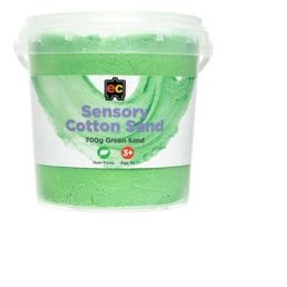 Sensory Cotton Sand 700gm Green