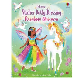 Usborne Dolly Dressing Rainbow Unicorns