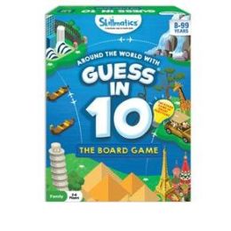 Skillmatics Guess In 10 Around The World Board Game