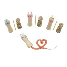 Wooden Knitting Nancy Dolls