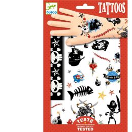 Djeco Pirate Tattoos 50+