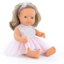 Miniland My Friends & Me Baby Doll Blonde Girl 38Cm