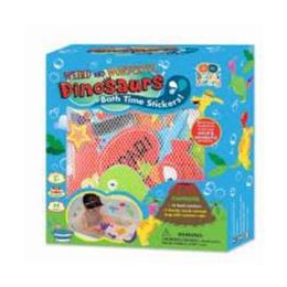 Buddy & Barney Bath Time Stickers Weird & Wonderful Dinosaurs Boxed