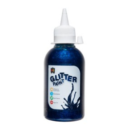 Glitter Paint 250ml Blue (d)