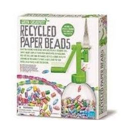 4m Green Creativity Recycled Paper Beads