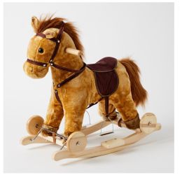 Jiggle & Giggle Snowball 2-in-1 Rock & Ride Horse