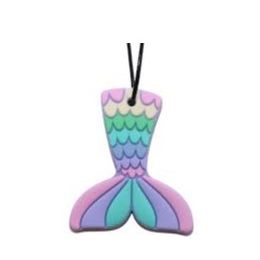 Jellystone Chewable Pendant Mermaid Tail Pastel