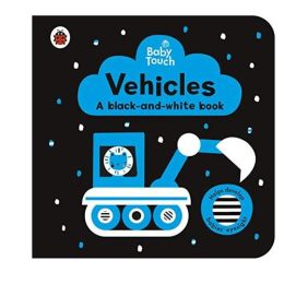 Baby Touch Vehicles Black & White Book